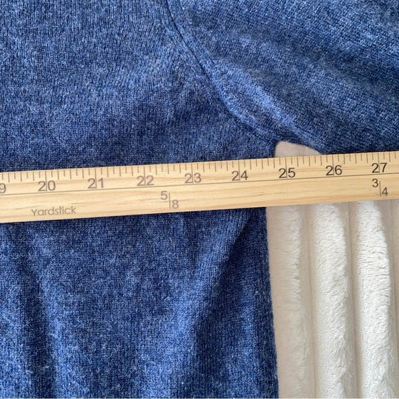 Hathaway Platinum Men's Blue Sweater Cashmere XXL - Picture 5 of 6